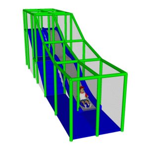 Indoor rollenbaan enkel