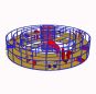 Indoorstructuur rond 1