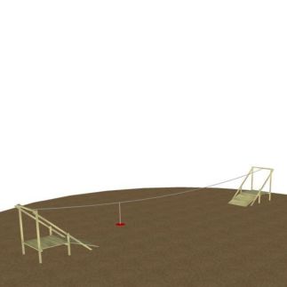 Kabelbaan hout 20 meter