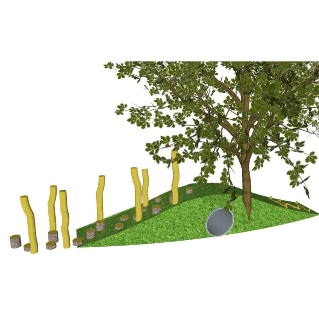 Kleuterspeelberg Robinia