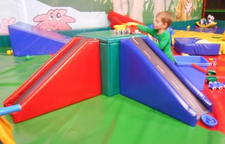 Softplay autobaan 2 banen