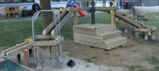 Zand- Waterspeeltoestel de Schelde