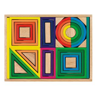 Bouwstenen regenboog