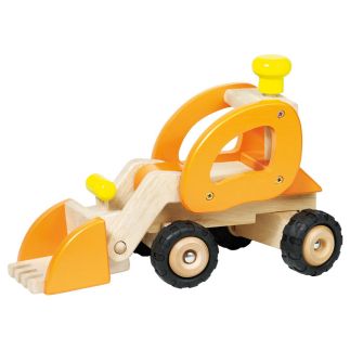 Houten bulldozer