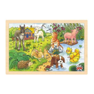 Puzzel babydieren