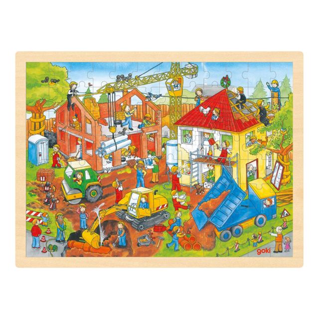 Puzzel bouwwerf