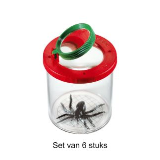 Set van 6 x insektenloep