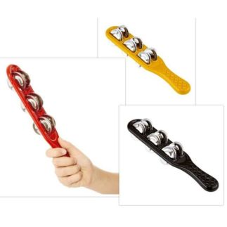 Set van 3 Jingle sticks in de kleuren rood geel en zwart