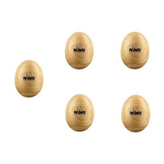 Set van 5 Houten Ei Shakers Large