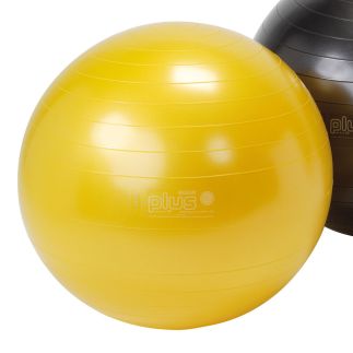 BRQ Gymnic Plus kwaliteitsbal 65 cm Ø Geel