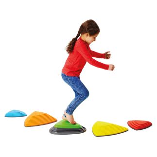 Flusstein Bouncing set met 4 rivierstenen