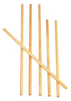 Houten gym stok 80 cm