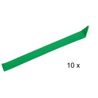 Set van 10 partijlinten groen