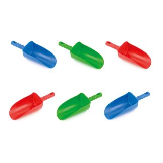 Set van 6 stevige scoops