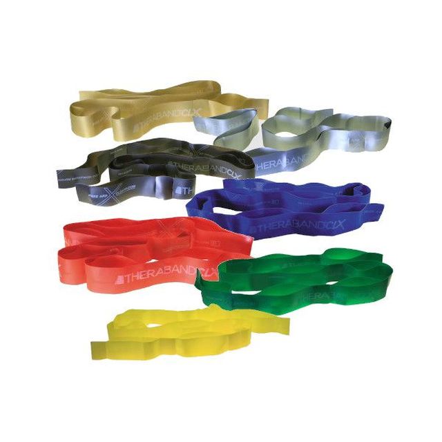 TheraBand CLX Goud Max zwaar Rol van 22 meter