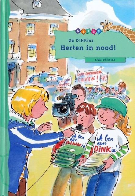 De dinkies, herten in nood, giraf