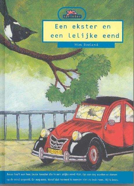 Een ekster en een lelijke eend sprinter