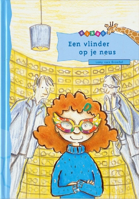 Een vlinder op je neus, giraf