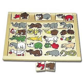 Combipuzzel Dieren
