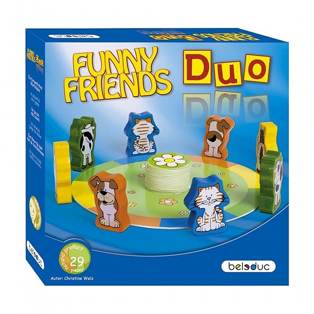 Funny friends duo