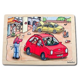 Lagenpuzzel autogarage