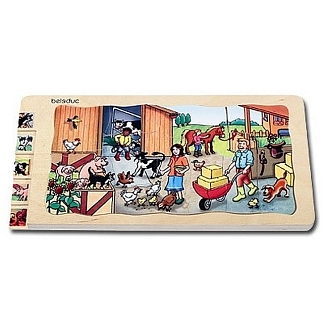 Lagenpuzzel boerderij