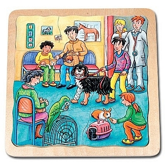 Lagenpuzzel dierenarts