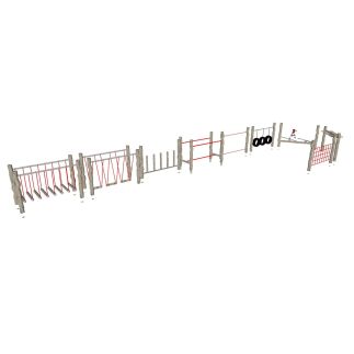 Klein hindernisparcours Robinia