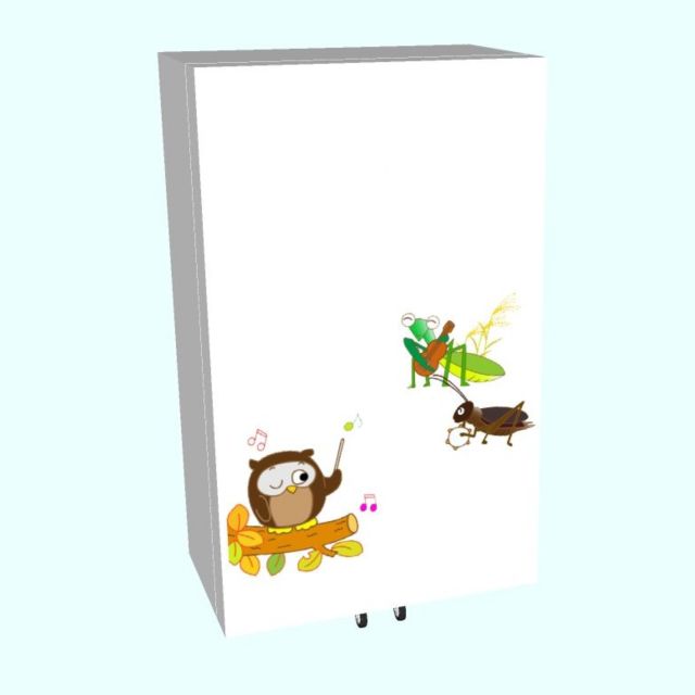 Muziekkast 1 dieren