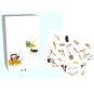 Muziekkast 1 dieren met muziekinstrumenten