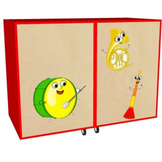 Muziekkast 5 instrumenten