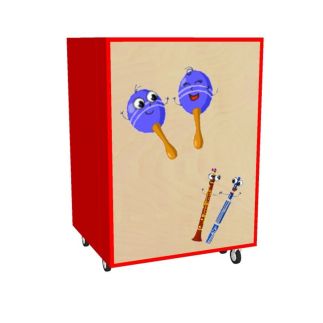 Muziekkast 6 instrumenten