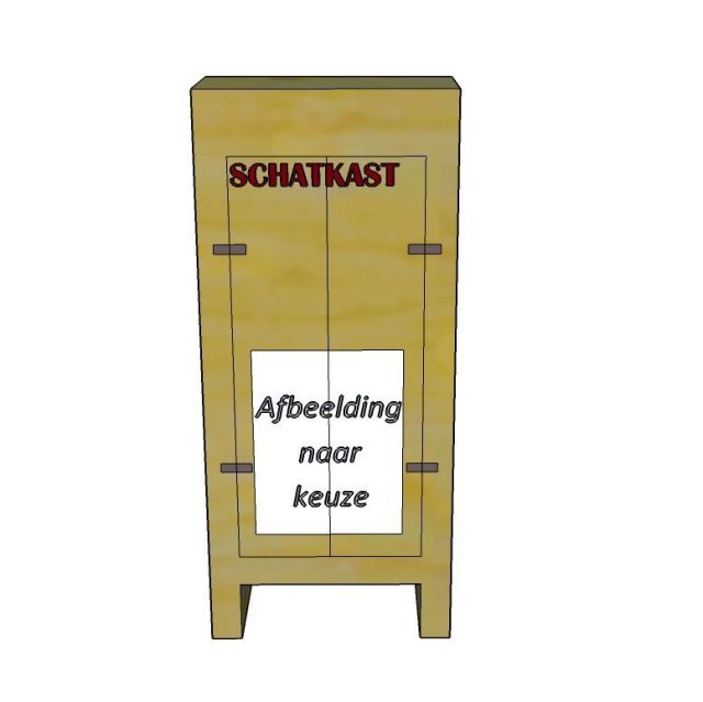 Schatkast afbeelding naar keuze