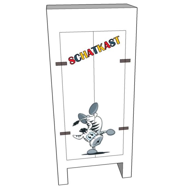 Schatkast zebra