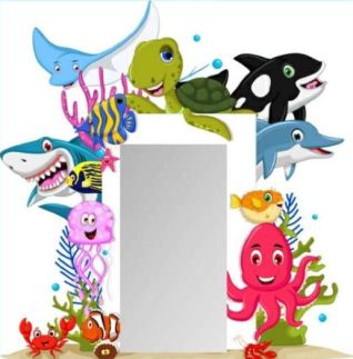 Spiegel dieren van de zee 2