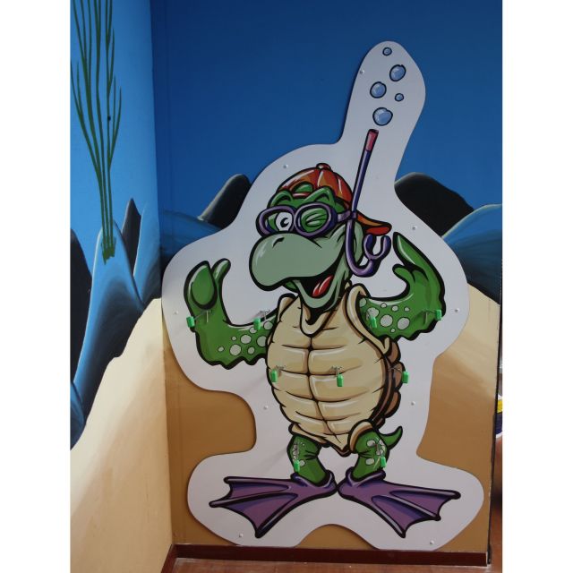 Wandbord schildpad