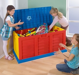 Bontgekleurde REUZENKIST