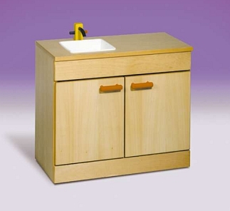 Keukenkast met gootsteen