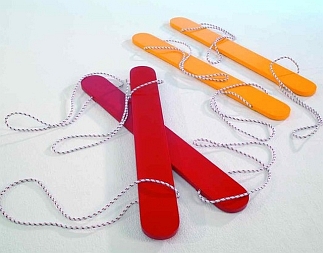 Planklopen voor 2 kinderen tegelijk