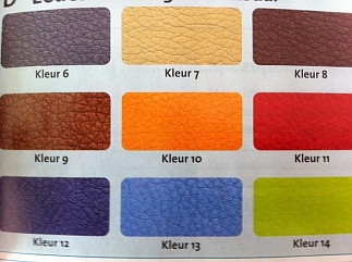 Poef Vierkant 30 cm Leder