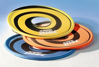 Reuzenfrisbee XXL Gigantische frisbee voor buiten of grote ruimtes. Diameter 60 cm