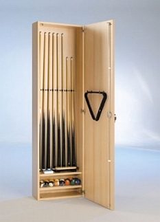 Wandkast voor Biljarttoebehoren