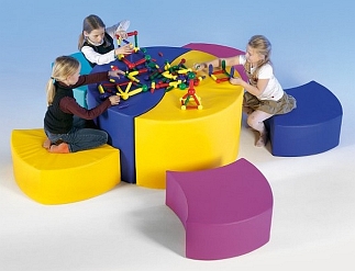 Zitelementen Golfvormig Knuffelberg