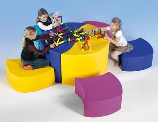 Zitelementen Golfvormig XXL