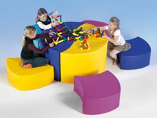 Zitelementen Golfvormige zetel