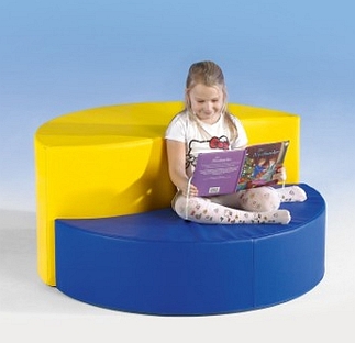 Zitelementen Halfrond