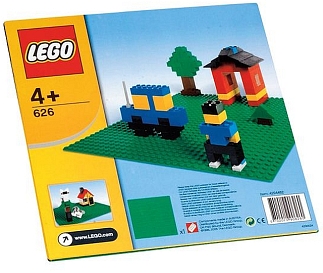Lego bouwplaat groen